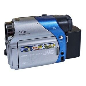 JVC MiniDV GR-D72U Digital Video Camera 16x Optical Zoom Camcorder w/ LCD Screen